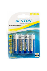 Батарейка BESTON AA 1.5V Alkaline * 4 (AAB1831)