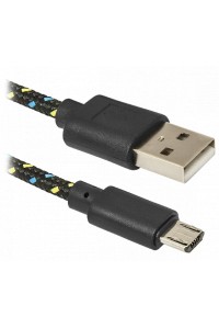 Дата кабель USB08-03T USB 2.0 - Micro USB, 1m Defender (8747