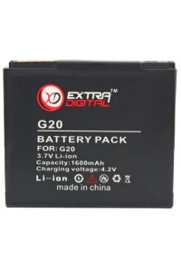 Акумуляторна батарея EXTRADIGITAL HTC G20 (1600 mAh) (BMH6386)