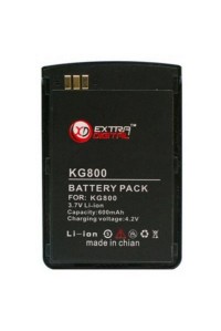 Акумуляторна батарея EXTRADIGITAL LG KG800 (1050 mAh) (DV00DV6044)
