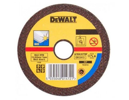 Круг відрізний DeWALT отрезной EXTREME по металлу, 125х1.75х22.2мм. (DT3482-QZ)