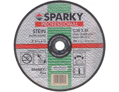 Круг відрізний SPARKY отрезной по камню C 30 S, 230x3x22.2 (20009562804)
