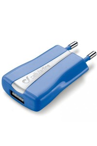 Зарядний пристрій 1*USB 1A CellularLine (ACHUSBCOMPACTCB)