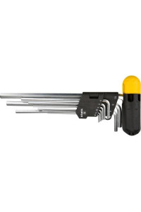 Набір інструментів Topex ключи шестигранные HEX 1.5-10 мм, набор 9 шт. (35D962)