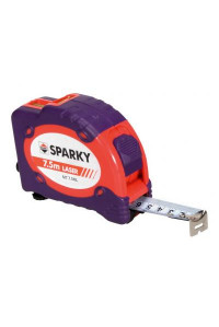 Рулетка SPARKY 7.5 ML c лазером, 7.5м, 25мм (20009709900)