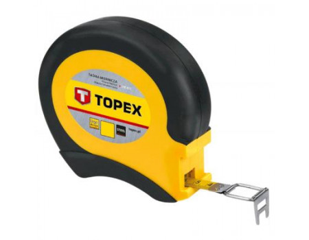 Рулетка Topex лента измерительная стальная 30 м (28C423)