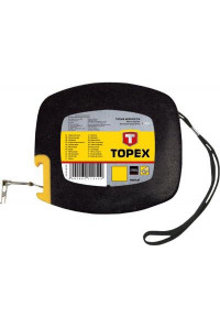 Рулетка Topex лента измерительная стальная, 30 м (28C413)