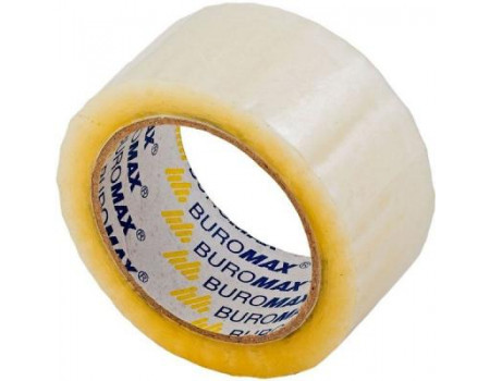 Скотч BUROMAX Packing tape 48мм x 50яр х 40мкм, JOBMAX, clear (BM.7010-00)