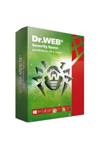 Антивірус Dr. Web Security Space + Компл. защита 1 ПК 1 год эл. лиц. (LHW-BK-12M-1-A3)