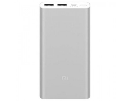 Батарея універсальна Xiaomi Mi Power Bank 2S 10000 mAh QC2.0(2.4A,2USB) (PLM09ZM) Silver (VXN4231GL / VXN4228CN)