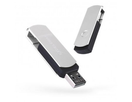 USB-накопичувач 16GB eXceleram P2 Series Silver/Black USB 2.