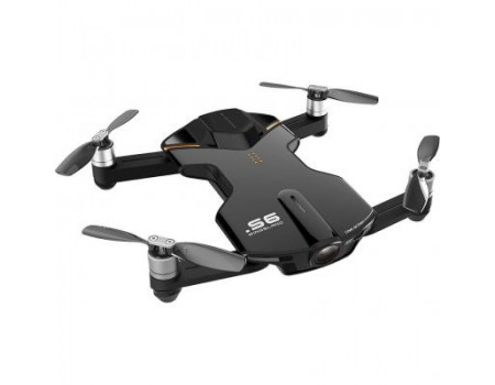 Квадрокоптер Wingsland S6 GPS 4K Pocket Drone-2 Batteries Black