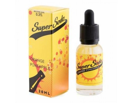 Рідина для електронних сигарет Super Soda Orange Pineapple 3 мг 30 мл (US-SS-OP-3)