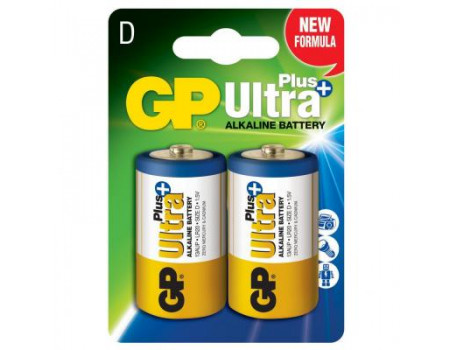 Батарейка GP D GP Ultra Plus LR20 * 2 (13AUP-U2)