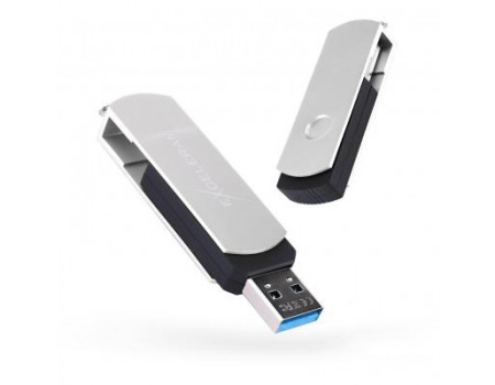 USB-накопичувач 128GB eXceleram P2 Series Silver/Black USB 3