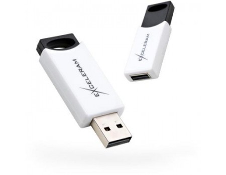 USB-накопичувач 32GB eXceleram H2 Series White/Black USB 2.0
