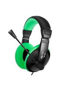 Навушники GEMIX W-300 black-green