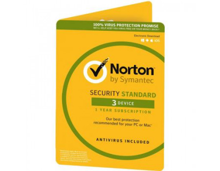 Антивірус Norton by Symantec NORTON SECURITY DELUXE 3D 3 Year 3 Device ESD key (21390880)