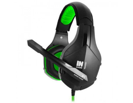 Навушники GEMIX N1 Black-Green Gaming