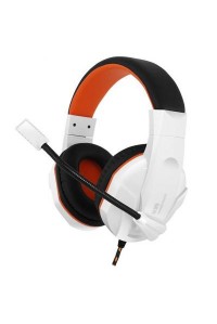 Навушники GEMIX N20 White-Black-Orange Gaming