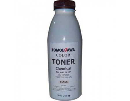 Тонер HP CLJ CP1215/M252/277/451/475 Chemical (200г) Black Tomoegawa (THP1215B200)