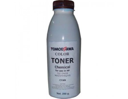 Тонер HP CLJ CP1215/M252/277/451/475 Chemical (200г) Cyan Tomoegawa (THP1215C200)