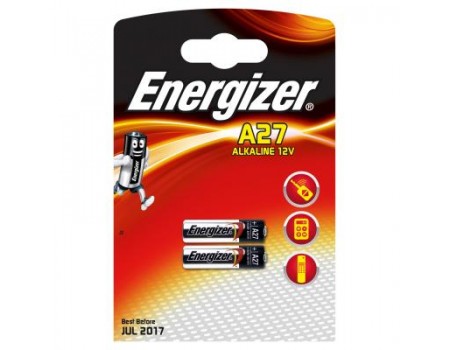 Батарейка Energizer A27 ZM Alkaline * 2 (639333)