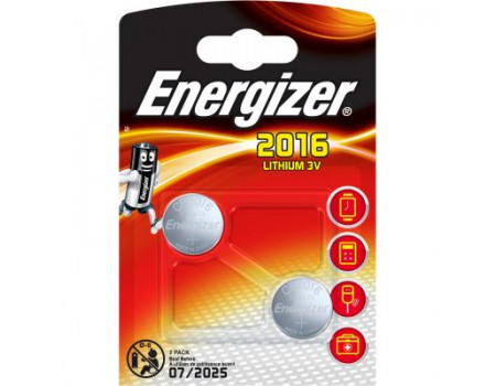 Батарейка Energizer CR2016 Lithium * 1 (638710)
