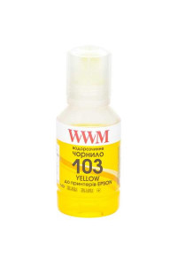 Чорнило WWM EPSON L3100/3110/3150 140г Yellow (E103Y)