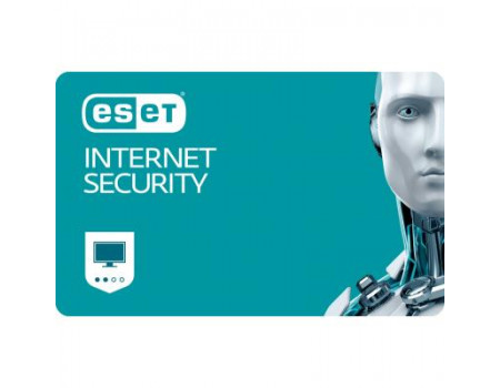 Антивірус ESET Internet Security 3ПК 12 мес. base/20 мес продление конверт (2012-3-key)