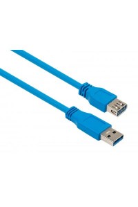 Дата кабель USB 3.0 AM/AF 1.8m Vinga (VCPUSB3AMAF1.8B) подов