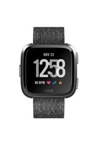 Смарт-годинник Fitbit Versa Special Edition Charcoal/Woven (FB505BKGY)