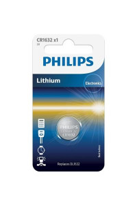 Батарейка PHILIPS CR1632 Lithium * 1 (CR1632/00B)