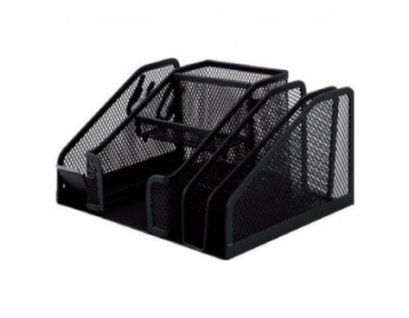 Підставка для дрібниць Buromax 210x150x100 мм, wire mesh, black (BM.6241-01)