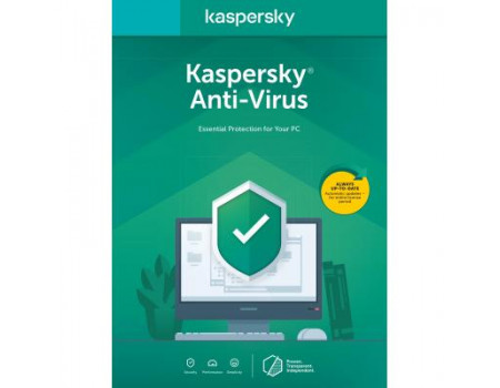 Антивірус Kaspersky Anti-Virus 2020 1 ПК 1 год Base Box (DVD-Box /No Disc) (5056244903206)