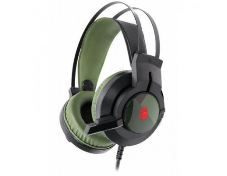 Навушники A4tech J437 Bloody Army Green