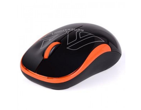Мишка A4tech G3-300N Black+Orange