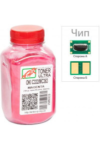 Тонер OKI C332/MC363, 100г Magenta+chip AHK (1505323)