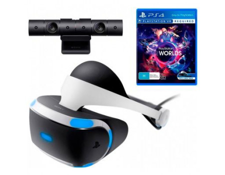Окуляри віртуальної реальності SONY PlayStation VR (Camera +VR Worlds) (9782216)