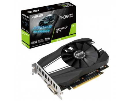 Відеокарта ASUS GeForce GTX1660 6144Mb Phoenix (PH-GTX1660-6G)