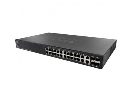 Комутатор мережевий Cisco SF550X-24MP-K9-EU
