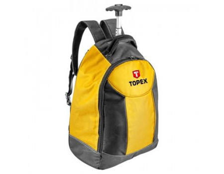 Сумка для інструмента Topex рюкзак монтерський на колесах (79R450)