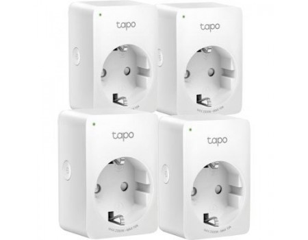 Розумна розетка TP-Link Tapo P100 (4-pack) (Tapo P100(4-pack))