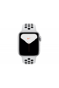 Смарт-годинник Apple Watch Nike Series 5 GPS, 44mm Silver Aluminium Case with Pur (MX3V2GK/A)