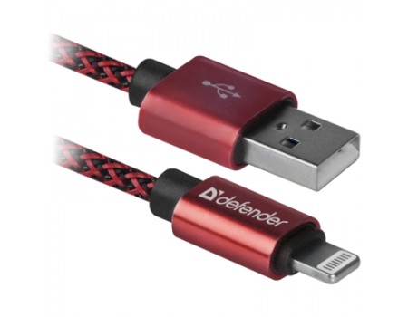 Дата кабель USB 2.0 AM to Lightning 1.0m ACH01-03T PRO Red D