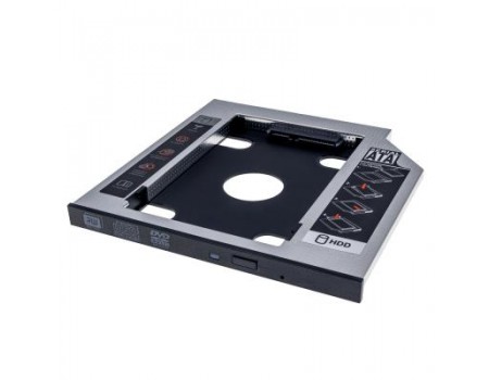 Фрейм-перехідник Grand-X HDD 2,5´´ SATA2/SATA3 Slim 9,5mm (HDC-24С)