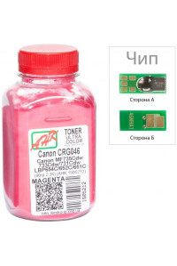 Тонер Canon LBP-650/MF-730, 90г Magenta +chip AHK (1505216)