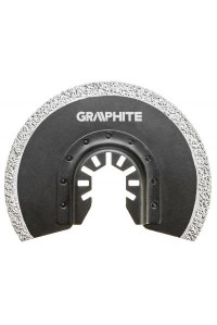 Насадка GRAPHITE полукруг к многофункциональному инструменту HM - по керамике (56H004)