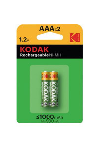 Акумулятори AAA Kodak 1000 mAh HR03 NI-MH 2шт. (30954021)