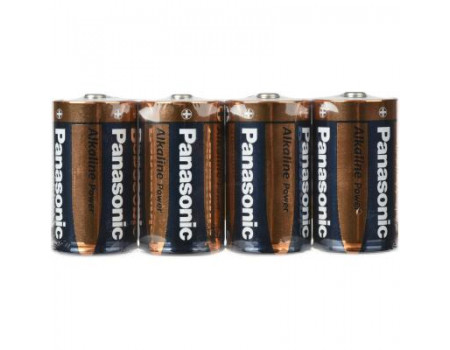 Батарейка PANASONIC D LR20 Alkaline Power (Shrink) * 4 (LR20APB/4P)